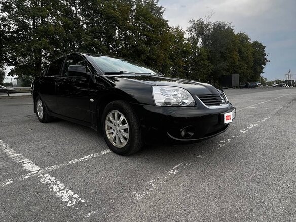 2007 Mitsubishi Galant IX Рестайлинг, чёрный, 650000 рублей