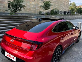 2021 Hyundai Sonata N-Line VIII (DN8), красный, 2750000 рублей, вид 2