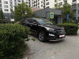 2014 Hyundai Santa Fe III, чёрный, 1670000 рублей, вид 3