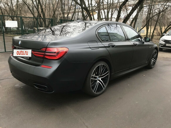 2016 BMW 7 серии 740d xDrive VI (G11/G12), серый - вид 9