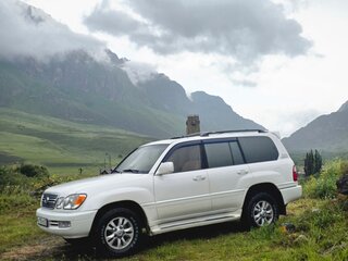 2000 Lexus LX 470 II, белый, 1500000 рублей, вид 4