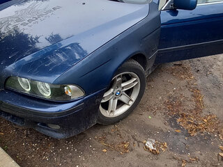 1998 BMW 5 серии 523i IV (E39), синий, 650000 рублей, вид 1