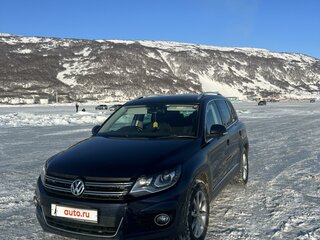 2012 Volkswagen Tiguan I Рестайлинг, синий, 1600000 рублей, вид 1