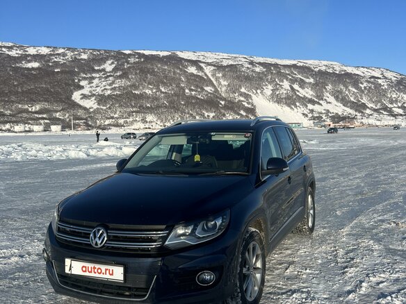 2012 Volkswagen Tiguan I Рестайлинг, синий, 1600000 рублей