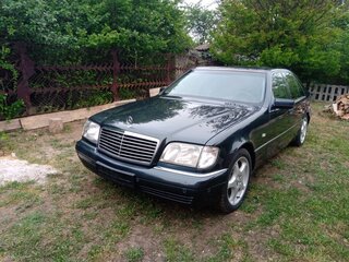 1997 Mercedes-Benz S-Класс 300 III (W140) Рестайлинг, синий, 1500000 рублей, вид 2