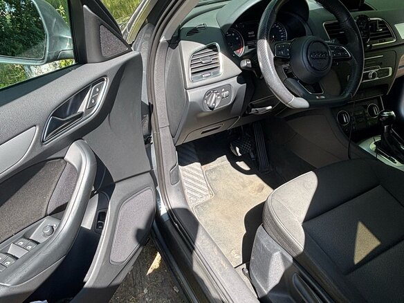 2015 Audi Q3 I (8U) Рестайлинг, серый - вид 7
