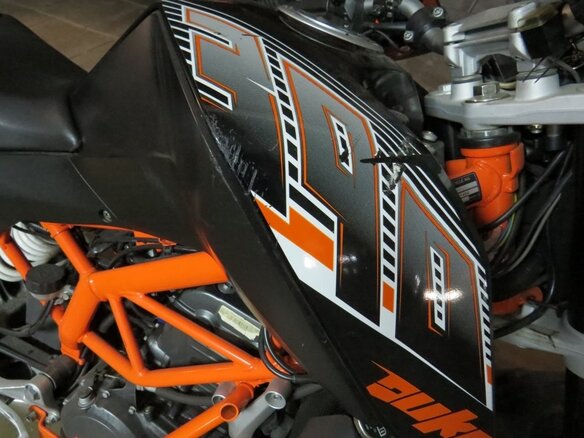 2014 KTM 390 Duke, оранжевый, 370000 рублей - вид 5