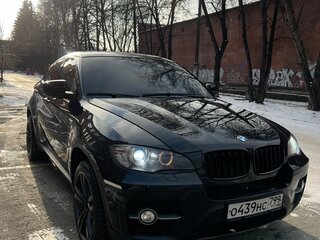 2009 BMW X6 50i 6-speed I (E71), чёрный, 2090000 рублей, вид 1