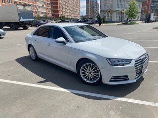 2017 Audi A4 V (B9), белый, 1400000 рублей, вид 2