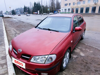 2000 Nissan Almera II (N16), красный, 350000 рублей, вид 1