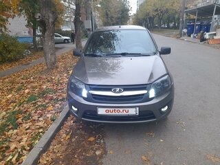 2014 Lada (ВАЗ) Granta I, коричневый, 540000 рублей, вид 2
