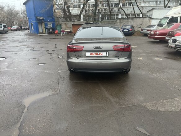 2012 Audi A6 IV (C7), серый, 1380000 рублей - вид 5