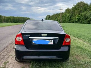 2008 Ford Focus II Рестайлинг, чёрный, 450000 рублей, вид 2