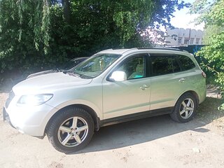 2008 Hyundai Santa Fe II, серебристый, 1000000 рублей, вид 4