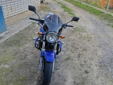 2001 Honda CB 600F Hornet, синий, 349999 рублей, вид 2