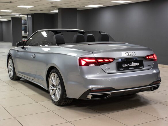2021 Audi A5 45 TFSI II (F5) Рестайлинг, серебристый - вид 11