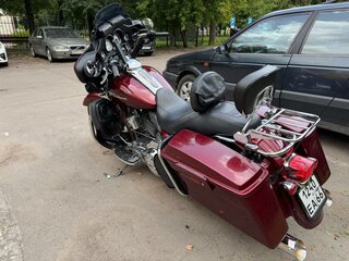 2008 Harley-Davidson Street Glide, красный, 690000 рублей, вид 4