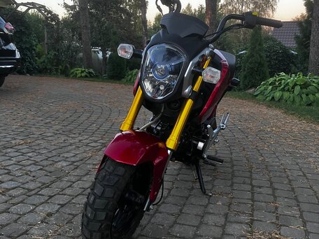 2015 ABM MSX 125, красный, 80000 рублей, вид 3