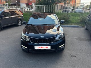 2016 Kia Rio III Рестайлинг, чёрный, 1199999 рублей, вид 1