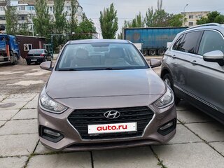 2019 Hyundai Solaris II, коричневый, 1470000 рублей, вид 1
