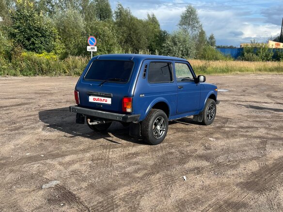 2009 Lada (ВАЗ) 2121 (4x4) I Рестайлинг, синий, 395000 рублей - вид 9