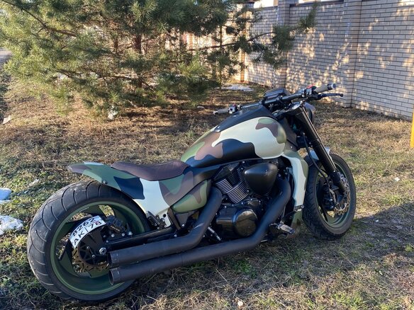 2007 Suzuki Boulevard M109R, зелёный, 1900000 рублей - вид 5