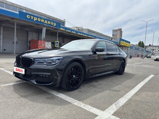 2017 BMW 7 серии Long 730Ld xDrive VI (G11/G12), чёрный, 3950000 рублей, вид 2