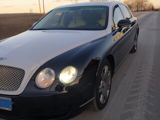 2007 Bentley Continental Flying Spur, чёрный, 2800000 рублей, вид 1