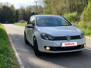 2012 Volkswagen Golf VI, белый, 1075000 рублей, вид 2