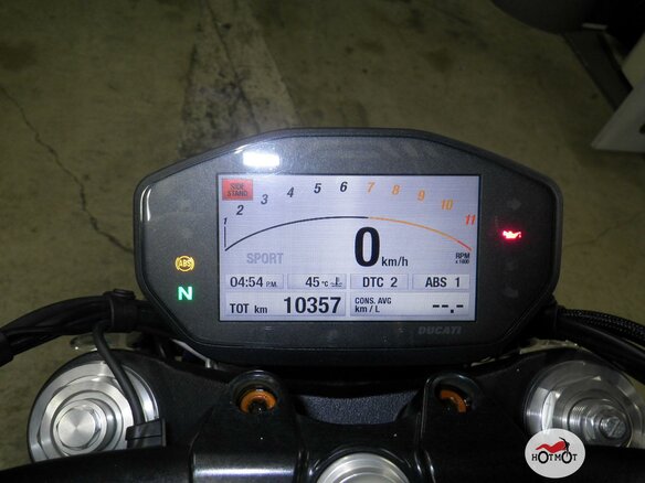 2015 Ducati Monster 1200, чёрный - вид 12