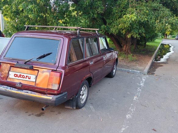 2012 Lada (ВАЗ) 2104, красный, 180000 рублей - вид 4