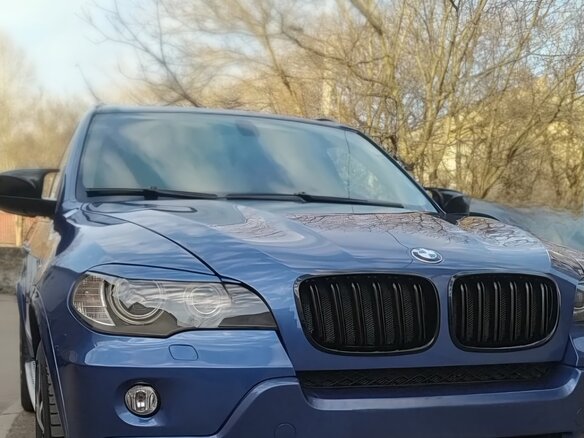 2007 BMW X5 3.0si II (E70), синий, 1700000 рублей - вид 15
