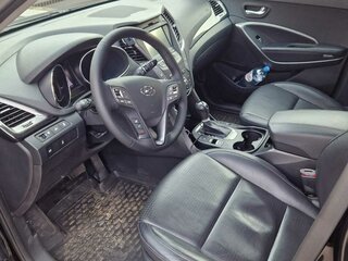2013 Hyundai Santa Fe III, чёрный, 1770000 рублей, вид 4