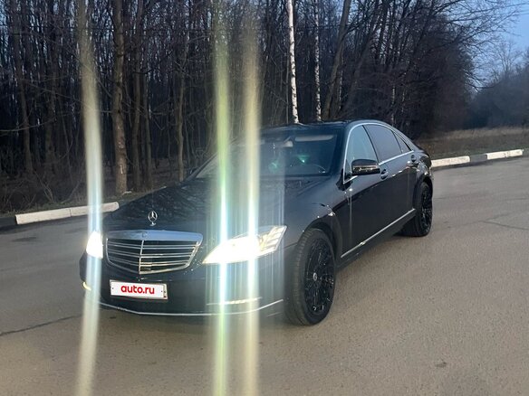 2010 Mercedes-Benz S-Класс 350 V (W221) Рестайлинг, чёрный, 1550000 рублей - вид 4