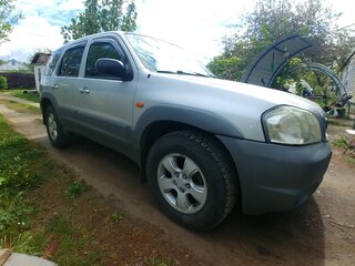 2001 Mazda Tribute I, серебристый, 475000 рублей, вид 3