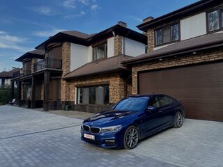 2018 BMW 5 серии 530d xDrive VII (G30/G31/G38), синий, 4150000 рублей, вид 1