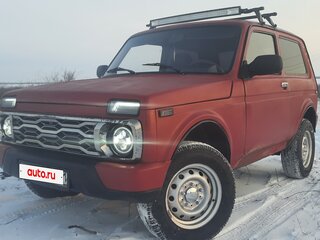 1996 Lada (ВАЗ) 2121 (4x4) I Рестайлинг, красный, 400000 рублей, вид 2