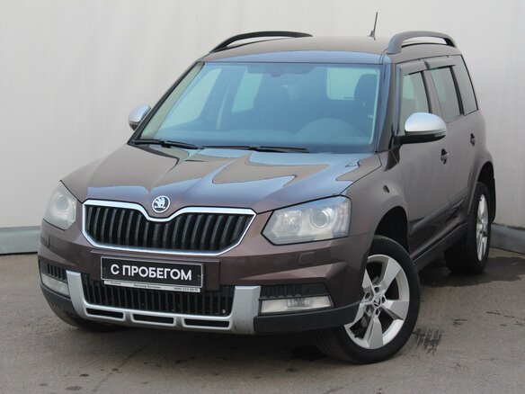 2017 Skoda Yeti I Рестайлинг, коричневый