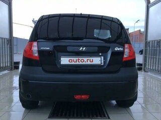 2007 Hyundai Getz I Рестайлинг, чёрный, 650000 рублей, вид 5