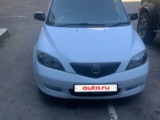 2002 Mazda Demio II (DY), белый, 375000 рублей, вид 1