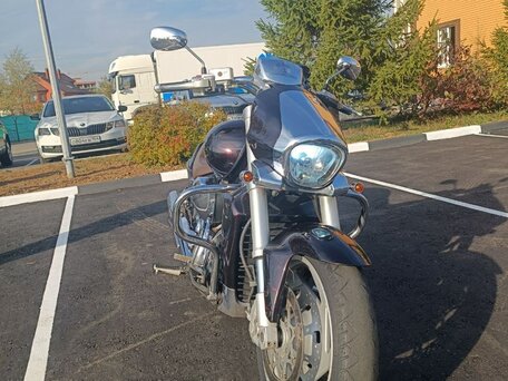 2009 Suzuki Intruder M1800R, пурпурный, 900000 рублей, вид 3