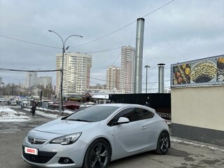 2012 Opel Astra GTC J Рестайлинг, белый, 1050000 рублей, вид 3