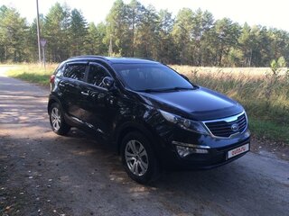 2011 Kia Sportage III, чёрный, 1300000 рублей, вид 4