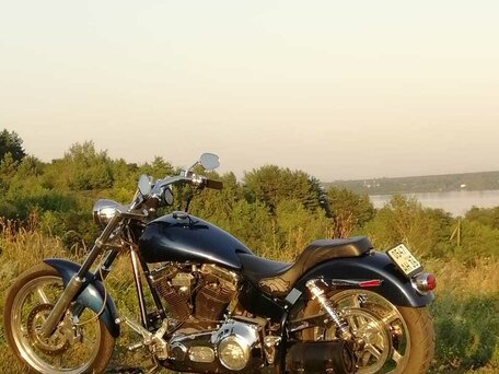 2001 American IronHorse Tejas, синий, 1225000 рублей, вид 5