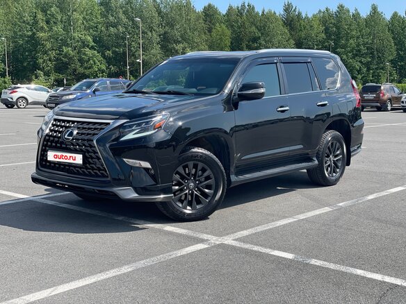 2020 Lexus GX 460 II Рестайлинг 2, чёрный, 8600000 рублей