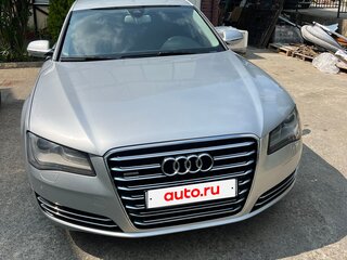 2011 Audi A8 III (D4), серебристый, 2450000 рублей, вид 1