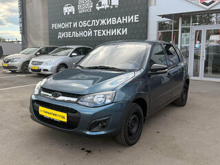 2014 Lada (ВАЗ) Kalina II, синий, 362000 рублей, вид 3