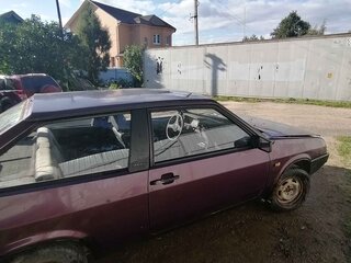 1996 Lada (ВАЗ) 2108, пурпурный, 120000 рублей, вид 2