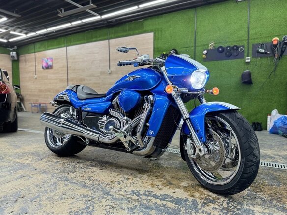 2012 Suzuki Boulevard M109R, синий, 1550000 рублей - вид 13