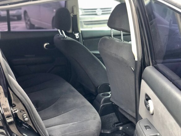 2012 Nissan Tiida I Рестайлинг, чёрный - вид 5